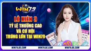 Lô xiên 3 tỷ lệ thưởng cao