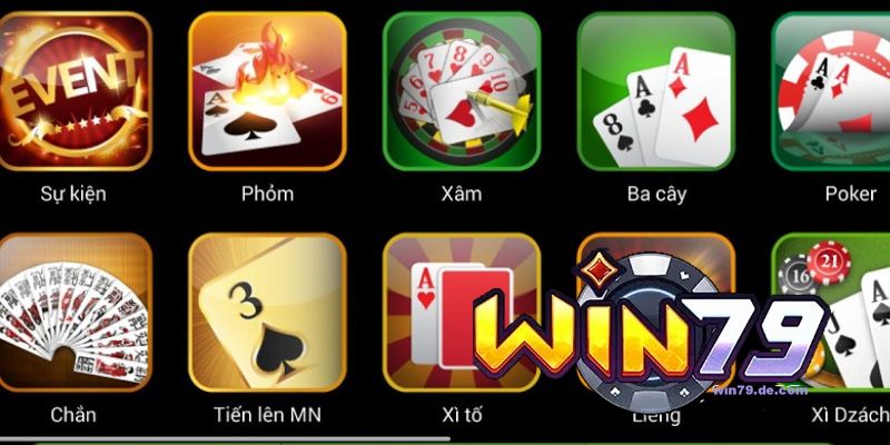 Sơ lược sảnh Game bài Win79